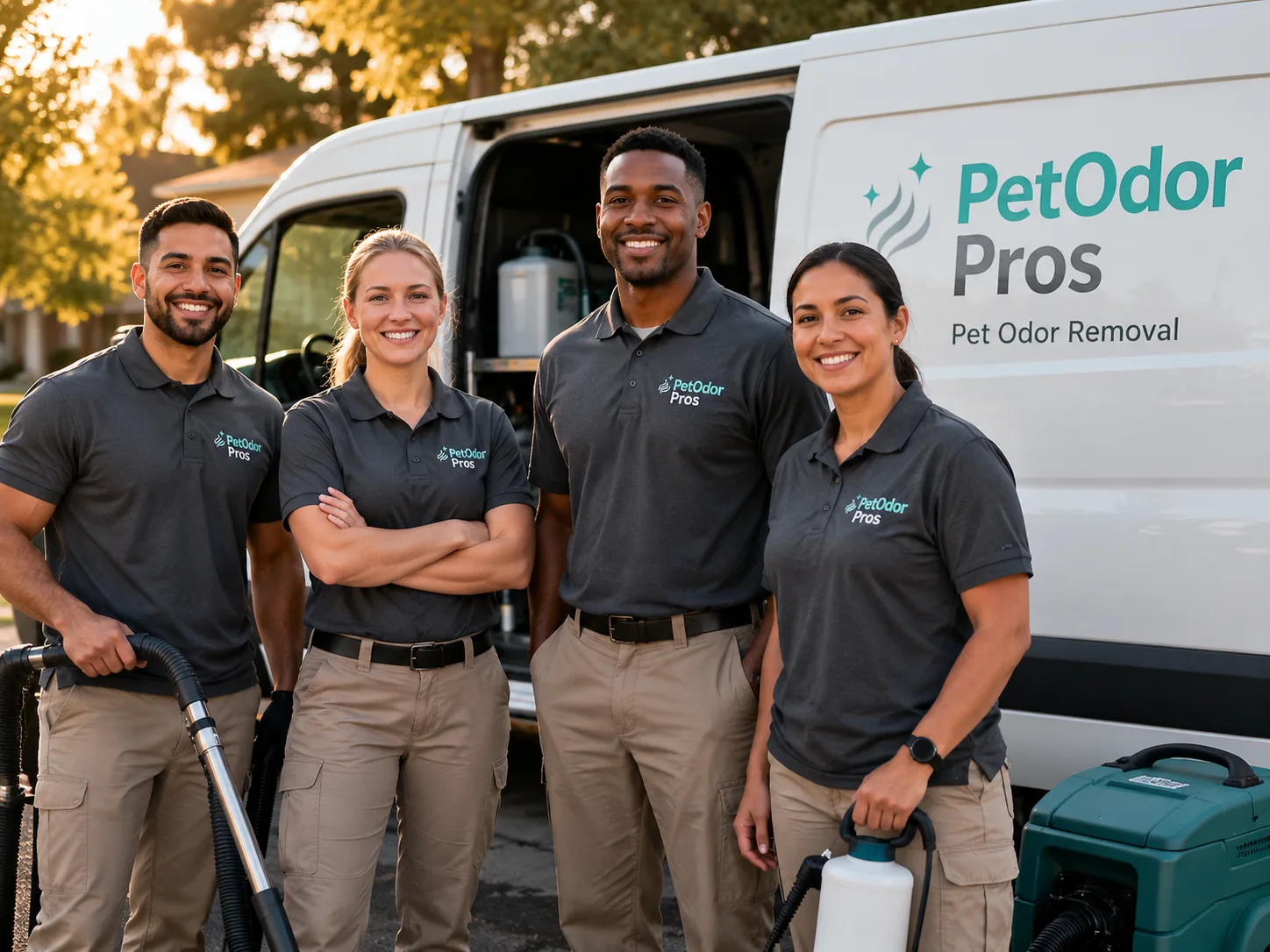 Pet Odor Removal team serving Charleston, IL